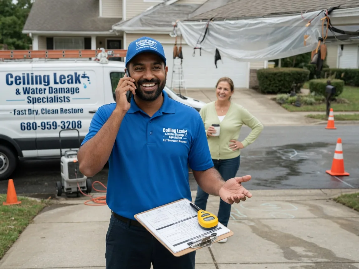Ceiling Leak Cleanup Cape Neddick, ME FAQs